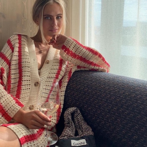 NWT Zara 2-Piece Openwork Knit Jacket & Shorts Set - Picture 5 of 12